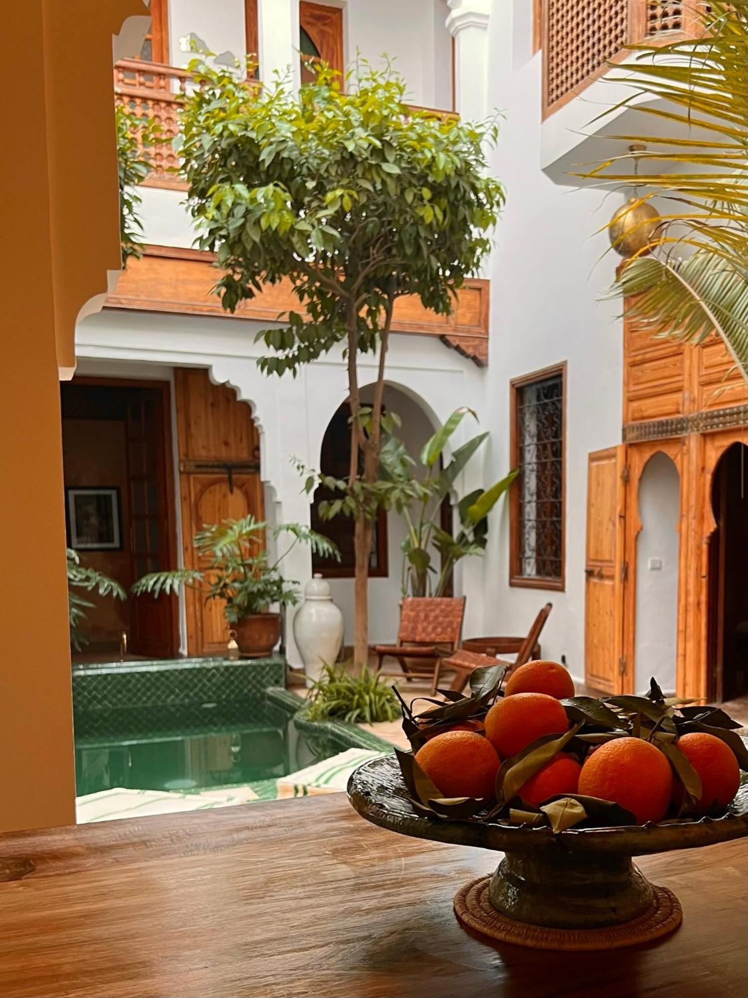 Riad Prive Sadaka Bassin Rooftop مراكش المظهر الخارجي الصورة