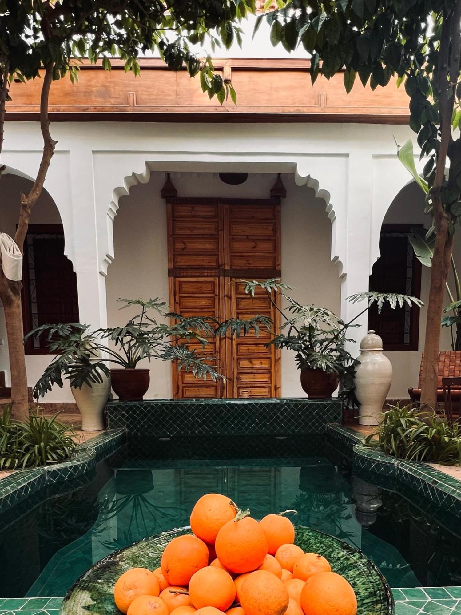 Riad Prive Sadaka Bassin Rooftop مراكش المظهر الخارجي الصورة