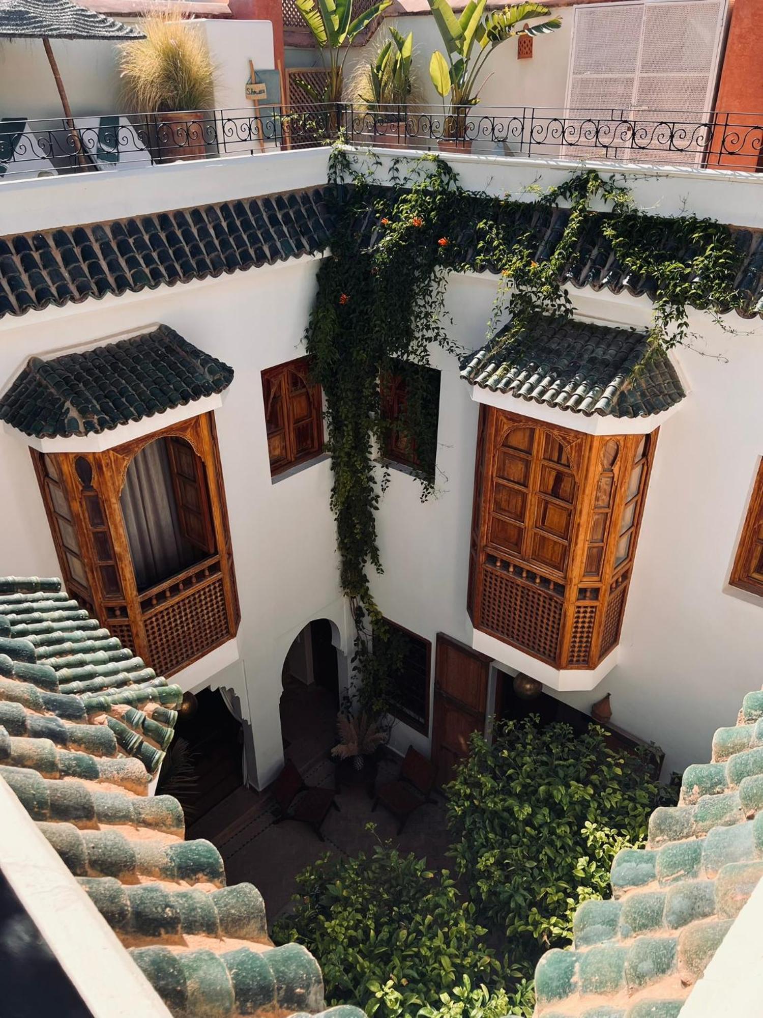 Riad Prive Sadaka Bassin Rooftop مراكش المظهر الخارجي الصورة